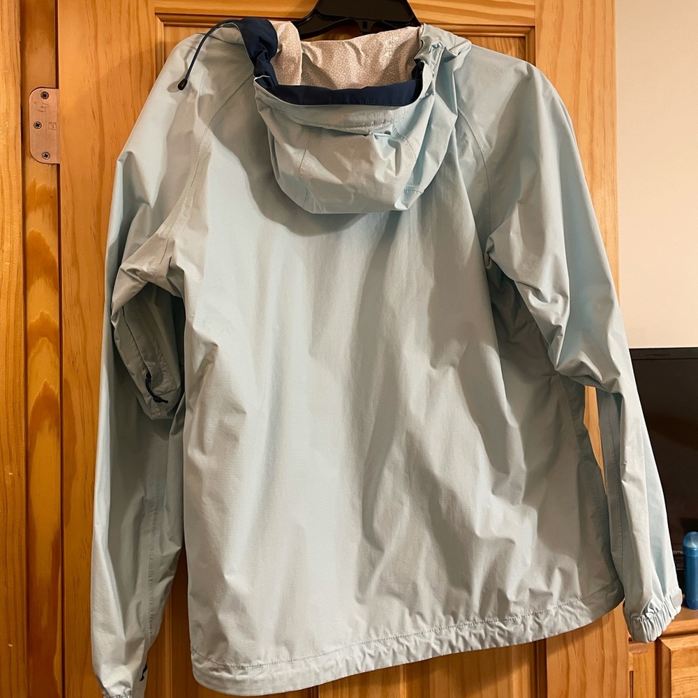 Ice blue women’s north face rain jacket - Picture 2 of 4